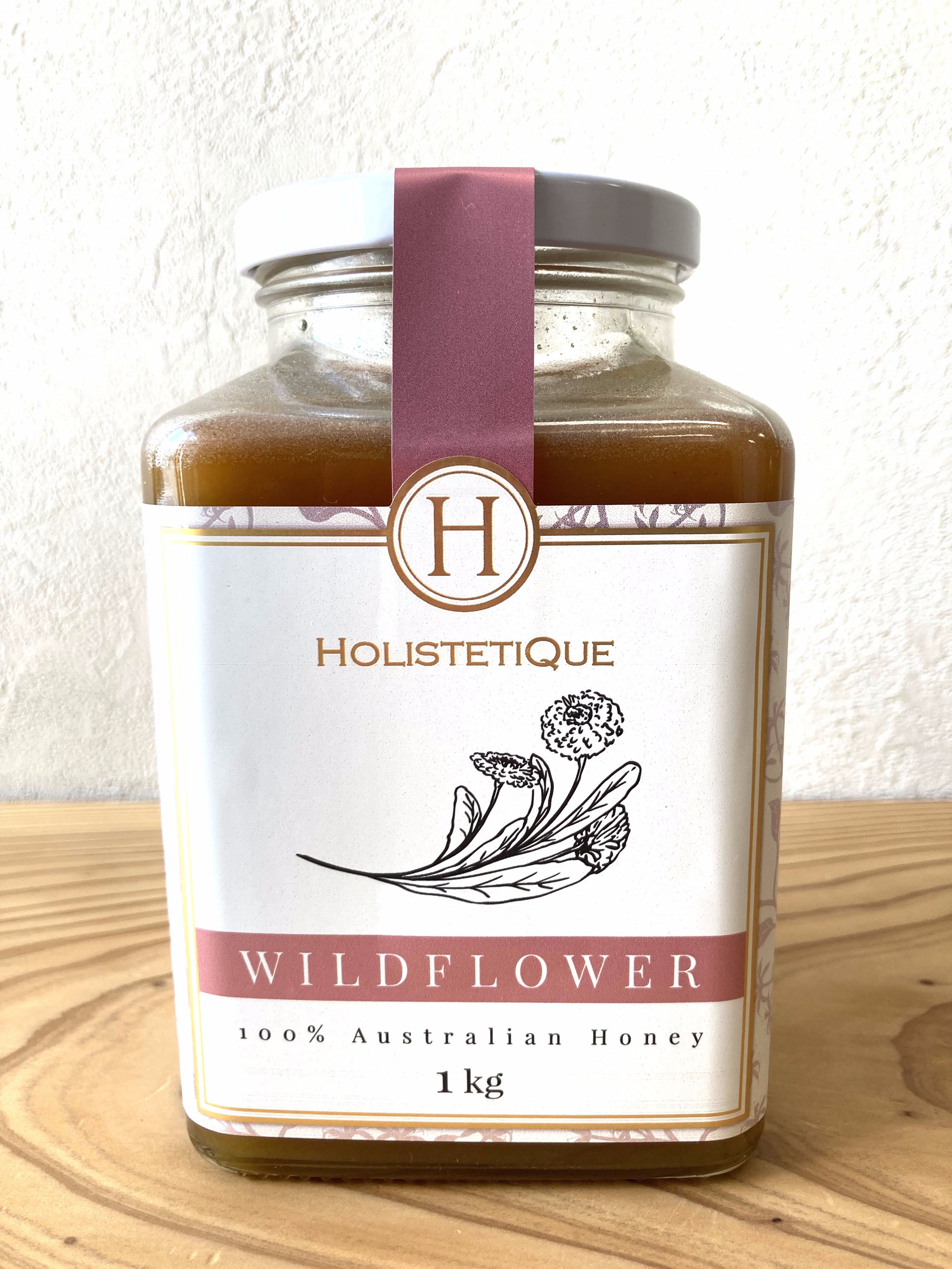 食品 Holistetique Wildflower Honey 1kg 2個セット